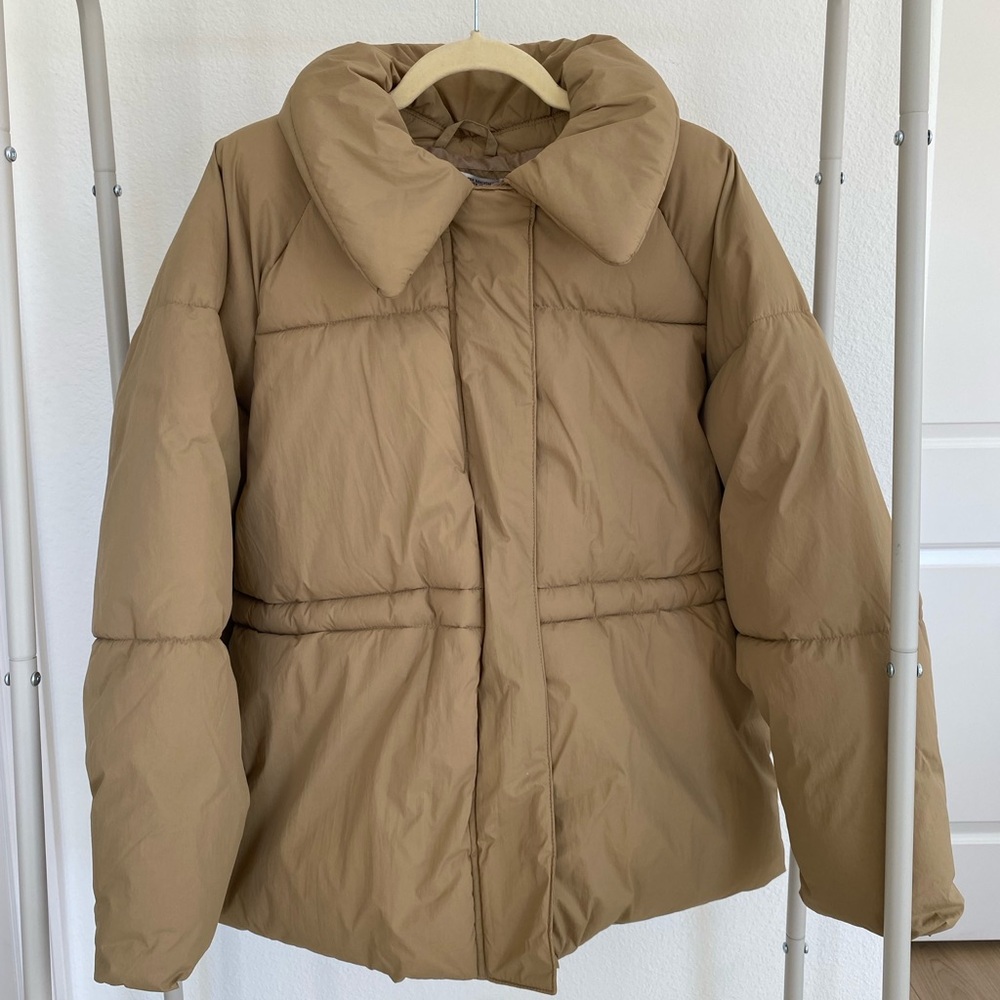 Target “A New Day” Tan Puffer Size L